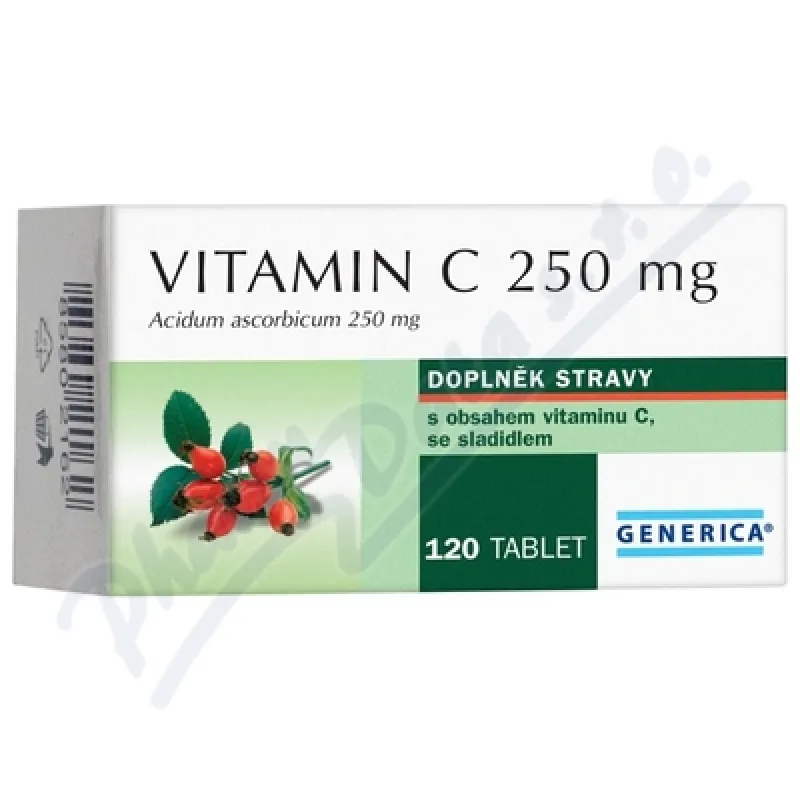 GENERICA Vitamín C 250 mg