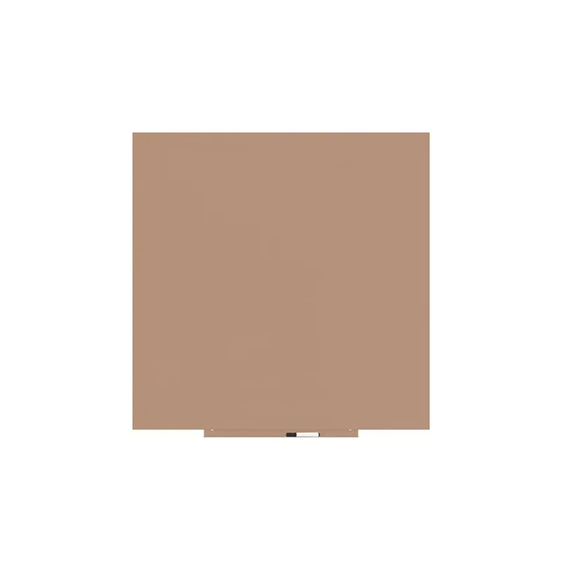 Magnetická tabuľa Rocada Skin Colour 6426R-3012, bezrámová, 120x120 cm, lakovaná, béžovočervená RAL 3012