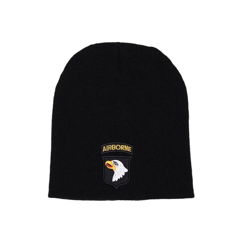 Čiapka pletená "BEANIE"101st Airborne, čierna