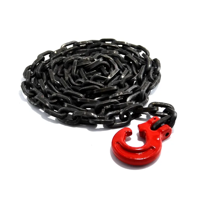 Lesnický řetěz hranatý 10 mm 6,3 t s c-hákem, 3,5 m