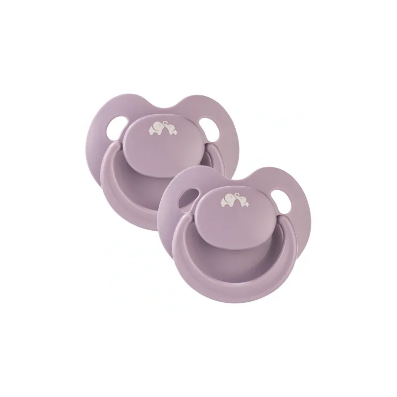 Cumlík silikónový Physio Air Eco 2ks 6m+ Pink/Lavander