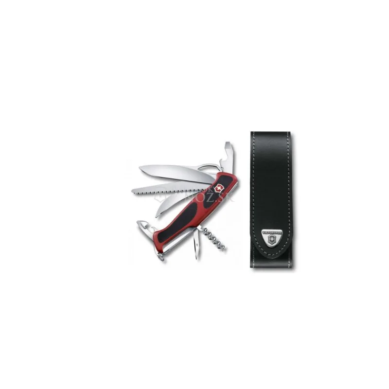 Set- Victorinox RangerGrip Hunter 57, čierne puzdro