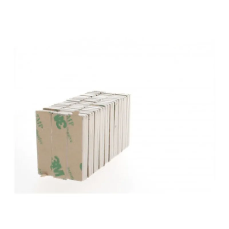 Neodymový magnet s 3M lepidlom MPL 40x10x4 N38