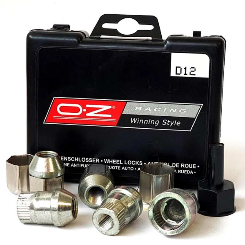 OZ M12x1,5 bezpečnostné matice s guľovou dosadacou plochou