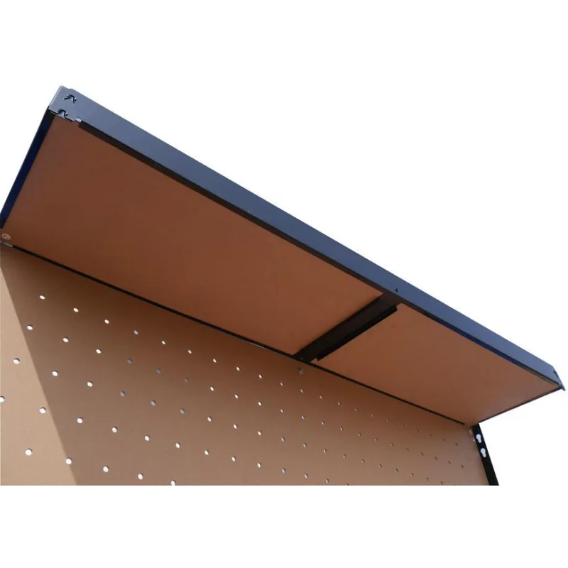 Stôl Racks DWB60, pracovný, do dielne, 1x zásuvka, 120x60x150 cm, max. 230 kg