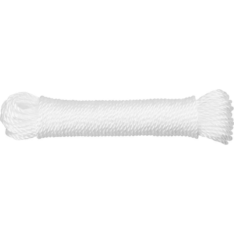 Šnúra Cloth-Line 20 m, PE, žltá, 4mm